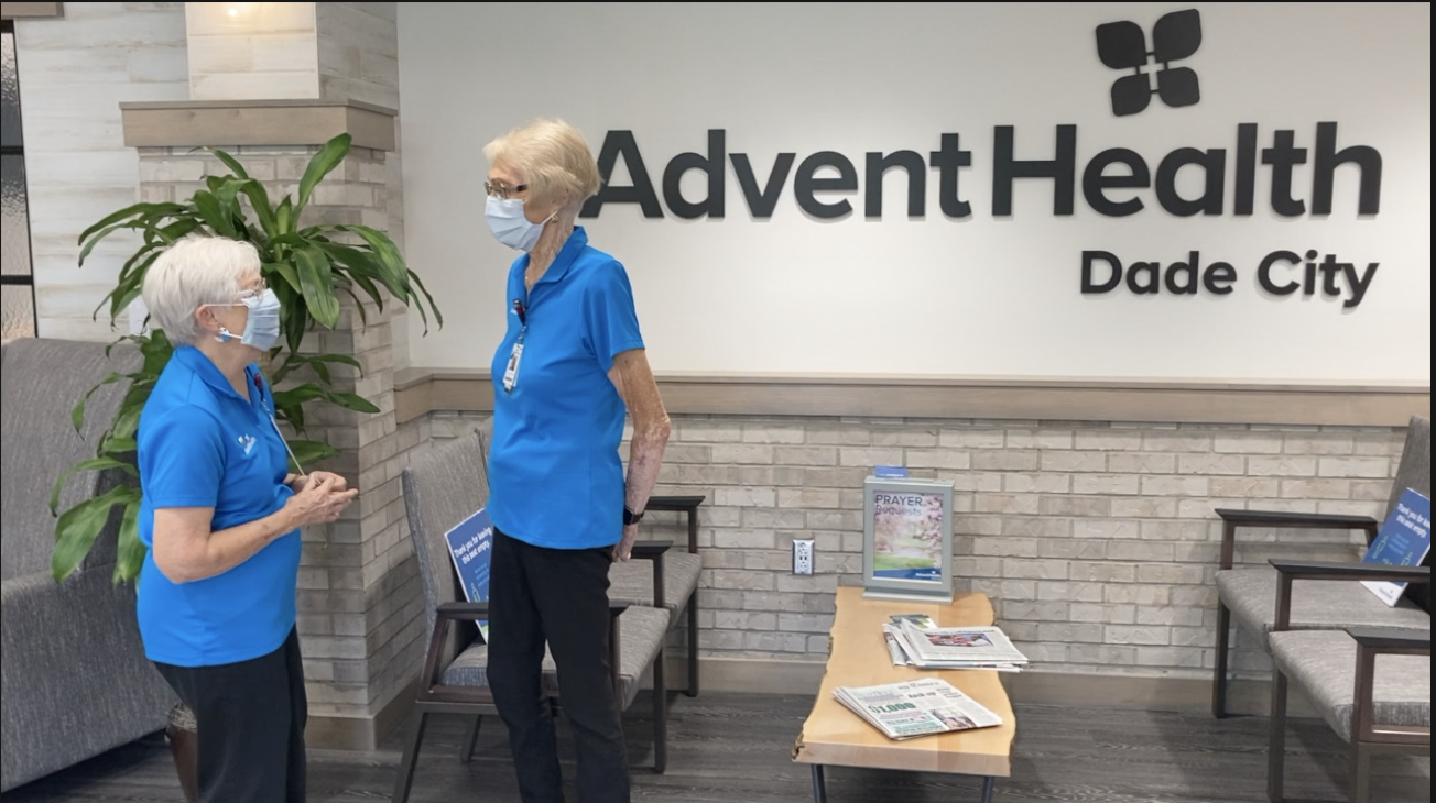 Senior volunteers at AdventHealth Dade City earn legend status for decades-long commitment to service - Vimarsana News